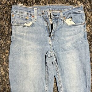 Signature by Levi Strauss Light Blue Straight Leg Jeans